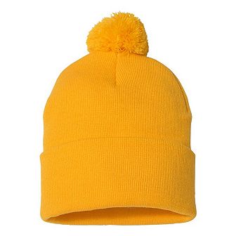 Sportsman Pom-pom 12 Knit Beanie