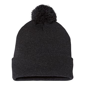 Sportsman Pom-pom 12 Knit Beanie