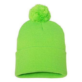 Sportsman Pom-pom 12 Knit Beanie