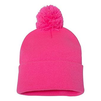 Sportsman Pom-pom 12 Knit Beanie