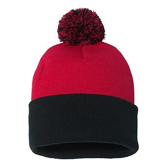 Sportsman Pom-pom 12 Knit Beanie