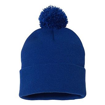 Sportsman Pom-pom 12 Knit Beanie