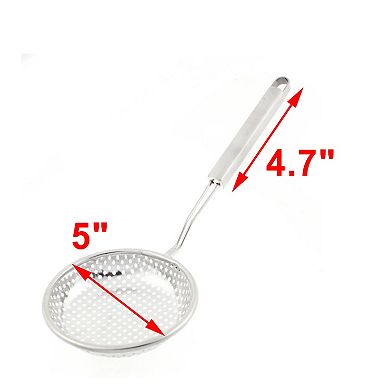 Flat Head Ladle Strainer Kitchen Utensil 13" Length