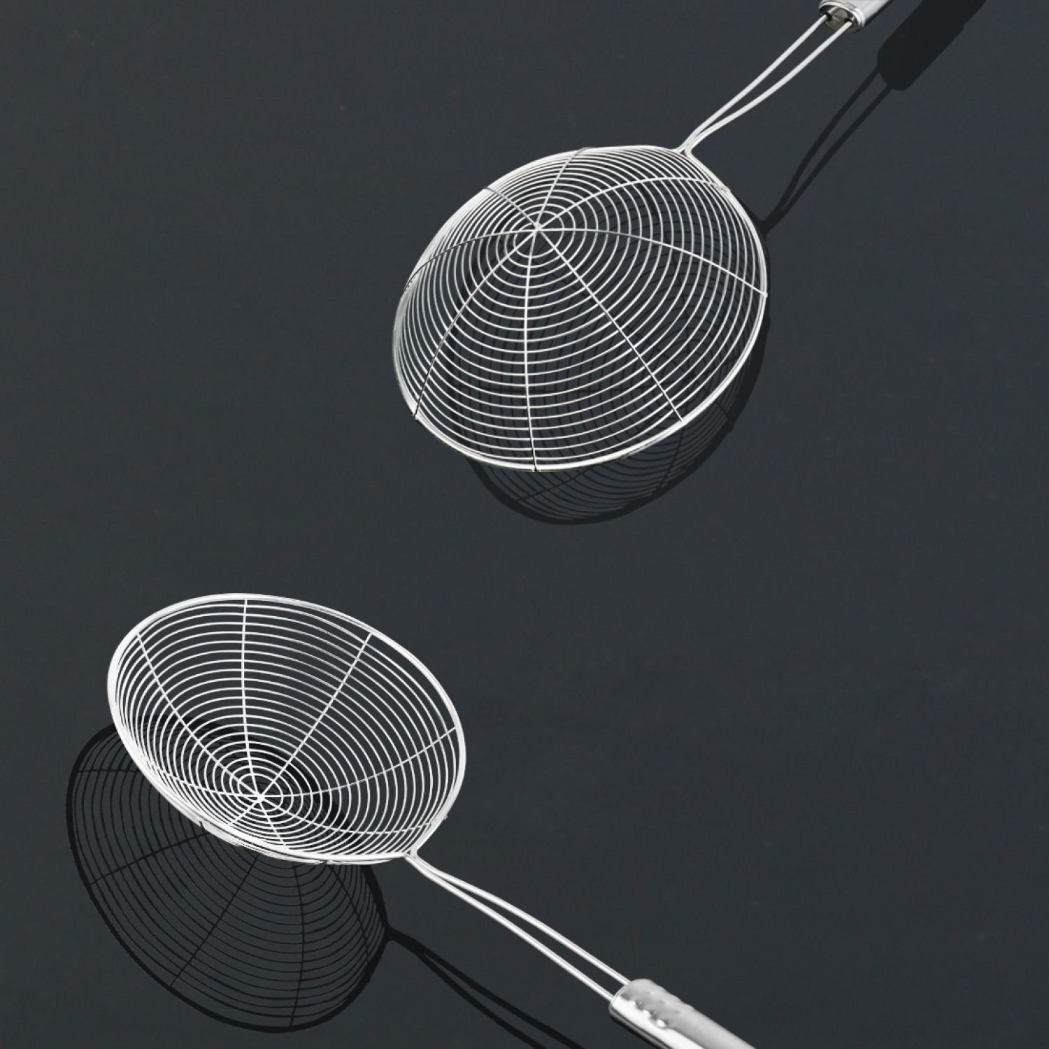 Unique Bargains Mesh Strainer Ladle