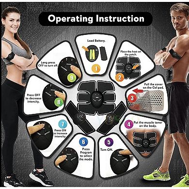 Pursonic Abdominal Muscle Toner Massager