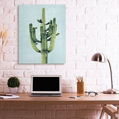 Stupell Home Decor Desert Cactus Canvas Wall Art