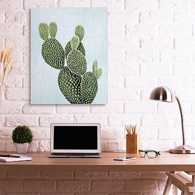 Stupell Home Decor Cactus Prickly Pear Canvas Wall Art