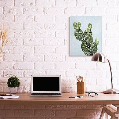 Stupell Home Decor Cactus Prickly Pear Canvas Wall Art