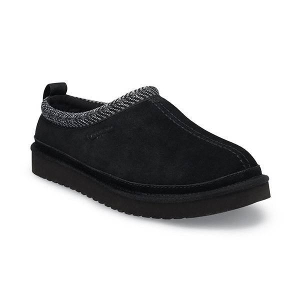 Koolaburra by UGG Burree Men's Suede Slippers - Black (12)