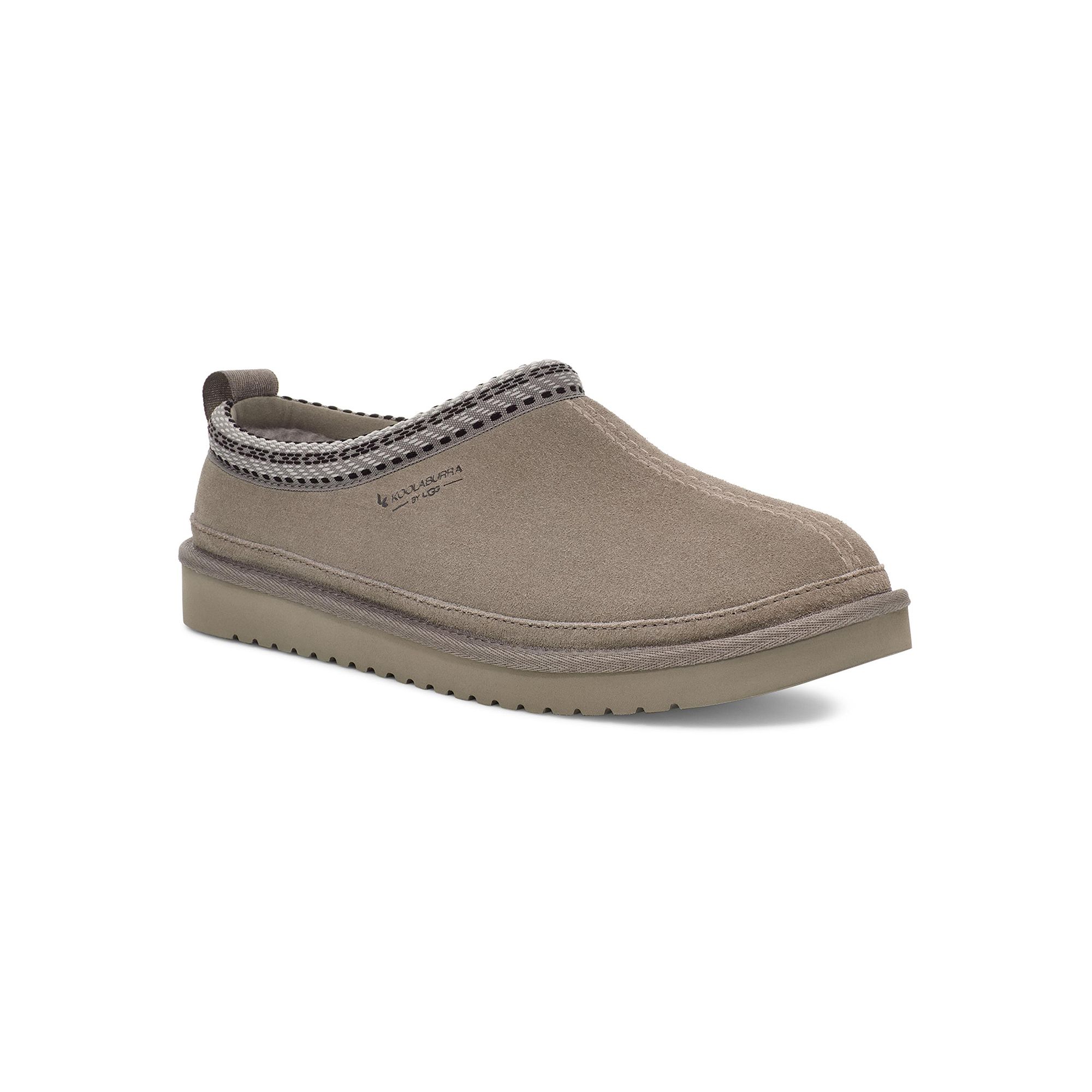 Koolaburra by UGG Burree Mens Suede Slippers, Size: 8, Cloud