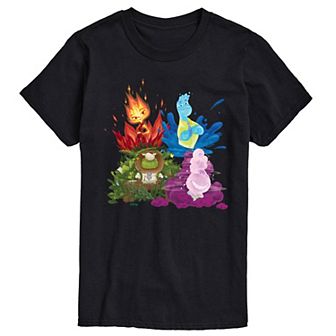 Disney's Elemental Big & Tall Group Graphic Tee