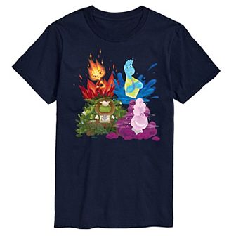 Disney's Elemental Big & Tall Group Graphic Tee