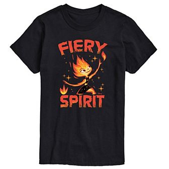Disney's Elemental Big & Tall Fiery Spirit Graphic Tee