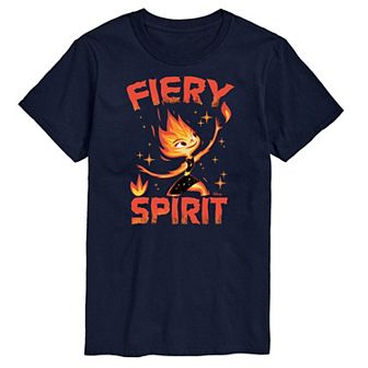 Disney's Elemental Big & Tall Fiery Spirit Graphic Tee