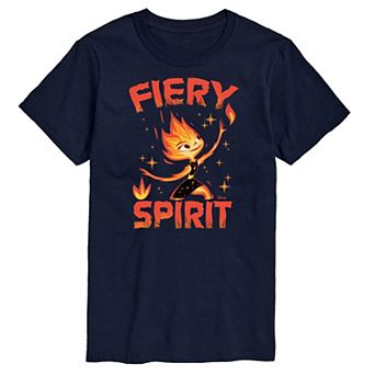 Disney's Elemental Big & Tall Fiery Spirit Graphic Tee