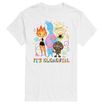 Disney's Elemental Big & Tall Its Elemental Graphic Tee