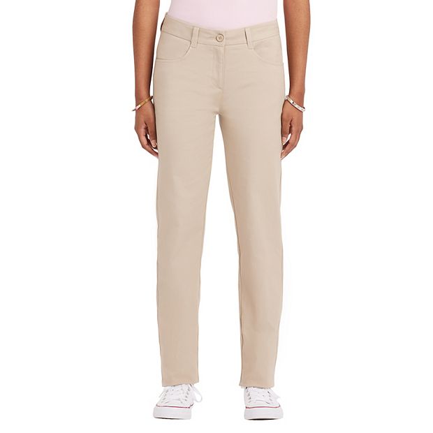 Stretch khaki pants hot sale for juniors