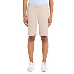 Kohls womens khaki shorts online