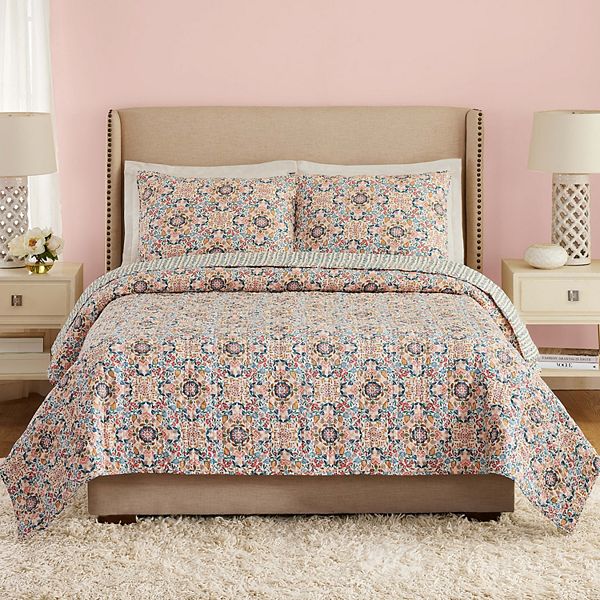 Vera Bradley Enchanted Mandala Quilt & Shams Set