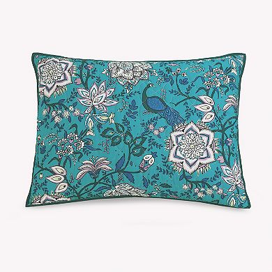 Vera Bradley Peacock Garden Quilt & Shams Set