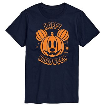 Disney's Mickey Mouse & Friends Big & Tall Mickey Pumpkin Graphic Tee