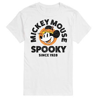 Disney's Mickey Mouse & Friends Big & Tall Spooky Since 1928 Graphic Tee