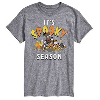 Disney's Mickey Mouse & Friends Big & Tall Its Spooky Season Graphic Tee