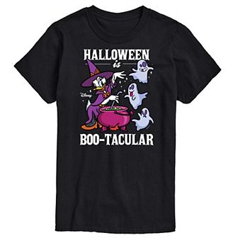 Disney's Mickey Mouse & Friends Big & Tall Halloween Is Bootacular Graphic Tee