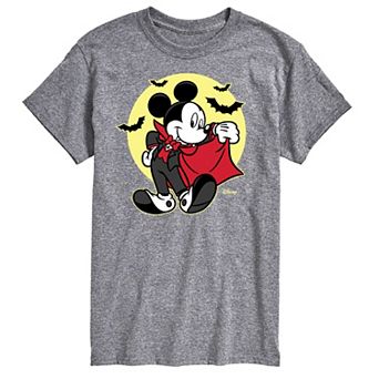 Disney's Mickey Mouse & Friends Big & Tall Mickey Vampire Graphic Tee