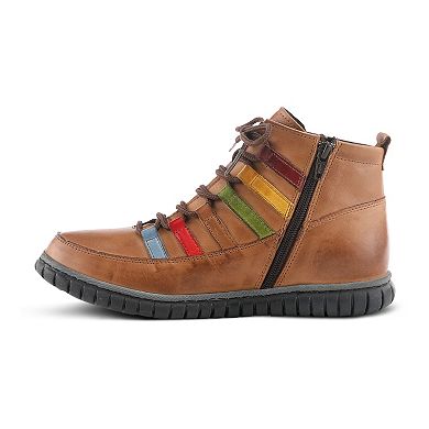 Spring Step Mambo Women's Leather Ankle Boots