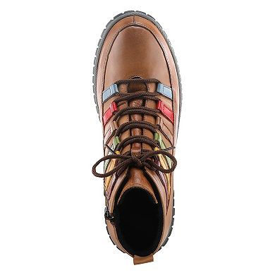 Spring Step Mambo Women's Leather Ankle Boots