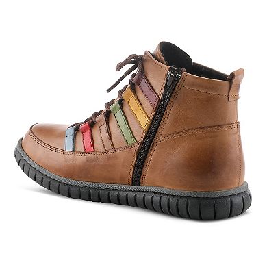 Spring Step Mambo Women's Leather Ankle Boots