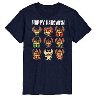 Disney's Lilo & Stitch Men's Happy Halloween Tee