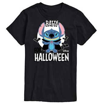 Disney's Lilo & Stitch Men's Batty For Halloween Tee