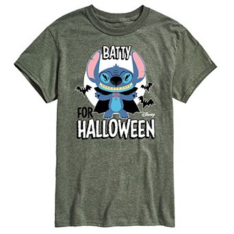 Disney's Lilo & Stitch Men's Batty For Halloween Tee