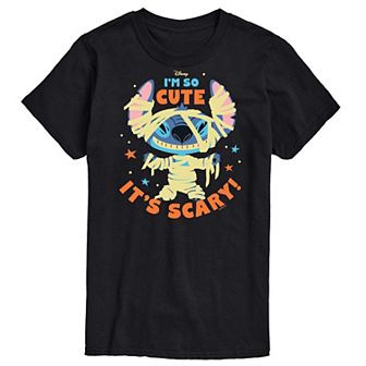 Disney's Lilo & Stitch Men's So Cute Its Scary Tee
