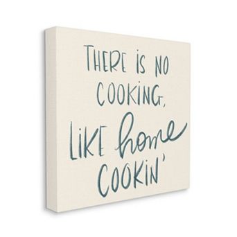 Stupell Home Decor Home Cooking Canvas Wall Art