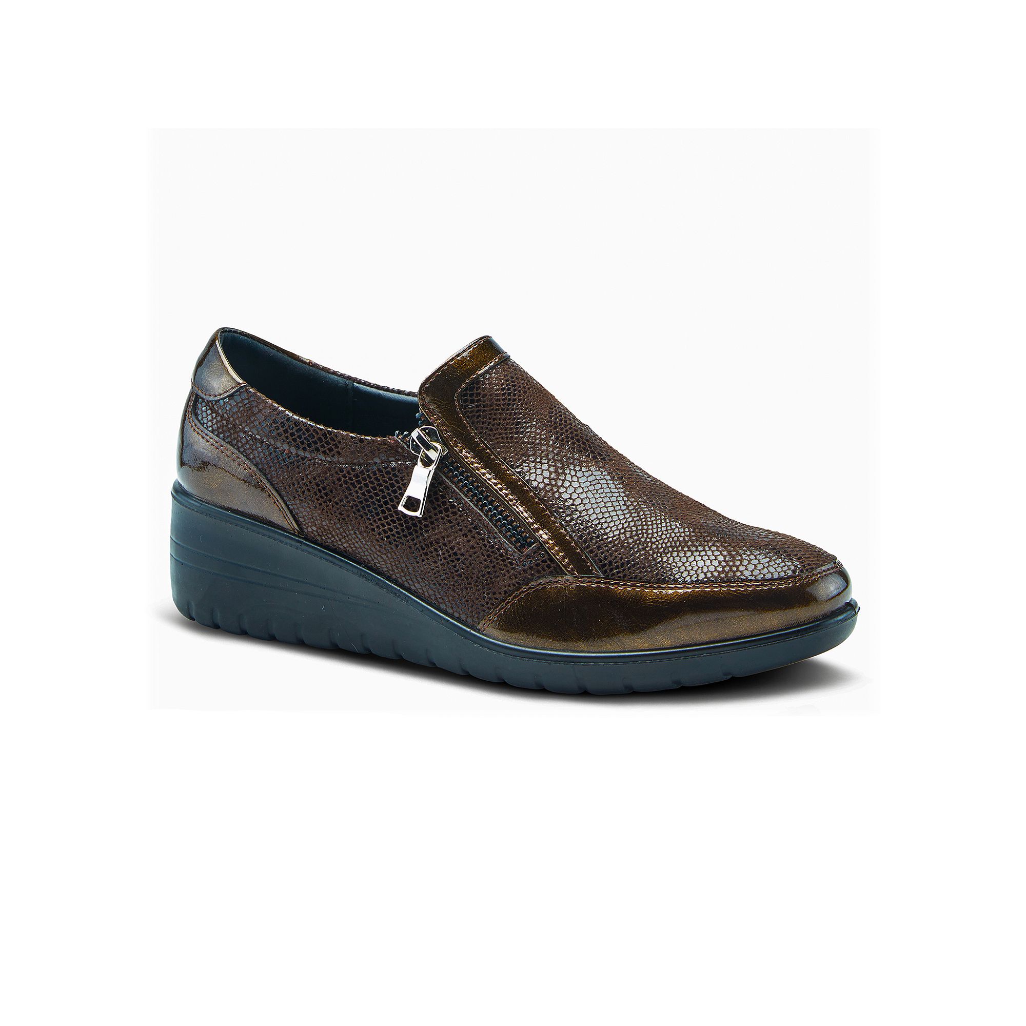 Flexus by Spring Step Concha Womens Slip-on Shoes, Size: 37, Brown