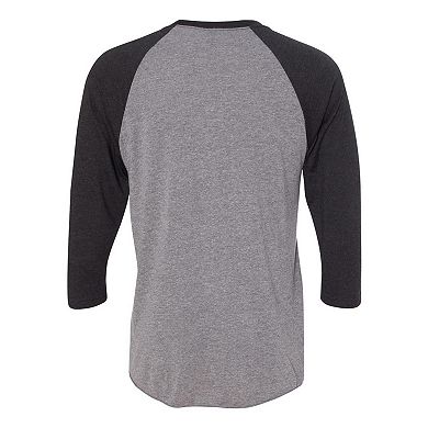 Next Level Unisex Triblend Three-quarter Raglan T-shirt