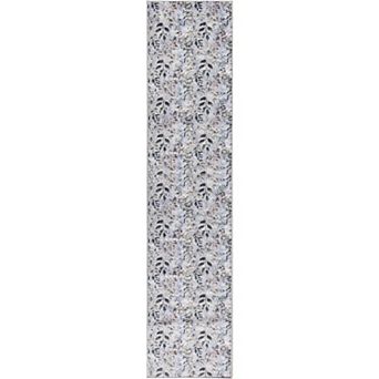 Nourison Washables Contemporary Floral Indoor Non-skid Area Rug