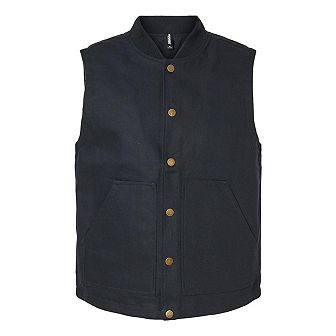 Independent Trading Co. Insulated Canvas Workwear Vest