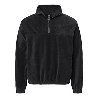 Burnside Polar Fleece Quarter-Zip Pullover
