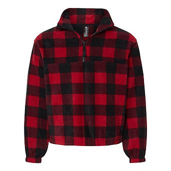 Burnside Polar Fleece Quarter-Zip Pullover