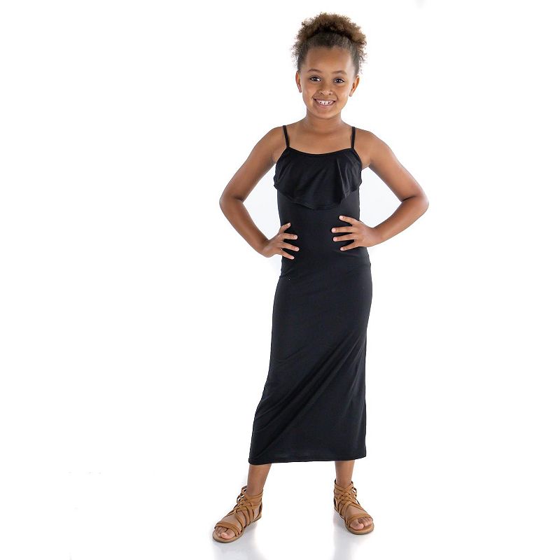 Kohls girls black clearance dress