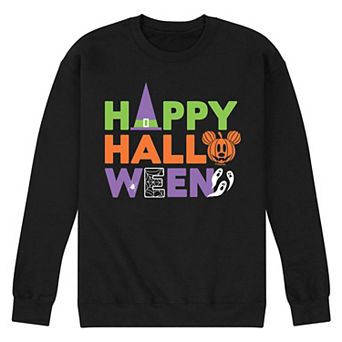 Disney's Mickey Mouse Men's Happy Halloween Fleece Sweatshirt