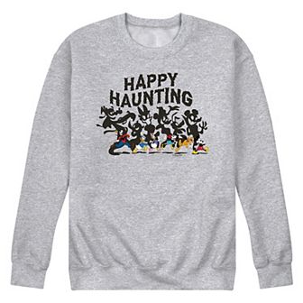 Disney's Mickey Mouse & Friends Men's Happy Haunting Fleece Sweatshirt