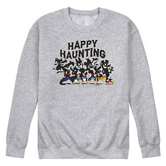 Disney's Mickey Mouse & Friends Men's Happy Haunting Fleece Sweatshirt