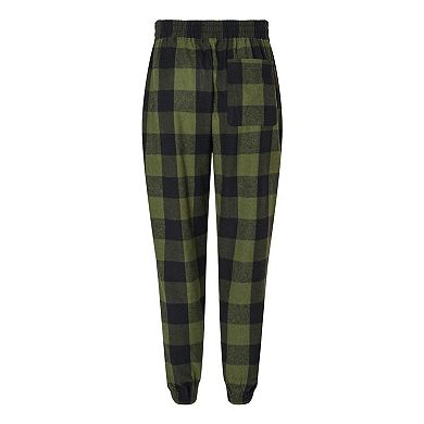 Plain Strips Flannel Jogger