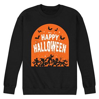 Disney's Mickey Mouse & Friends Men's Happy Halloween Fleece Sweatshirt
