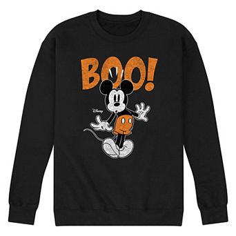 Disney's Mickey Mouse Men's Scared Boo Fleece Sweatshirt